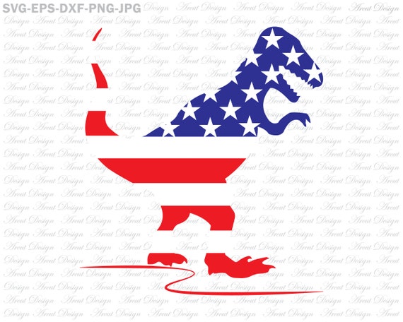 Download 4th Of July Svg Dinosaur Svg Patriotic Svg Independence Day Etsy PSD Mockup Templates