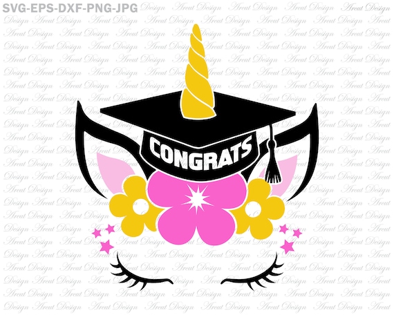 Free Free Graduation Unicorn Svg 744 SVG PNG EPS DXF File