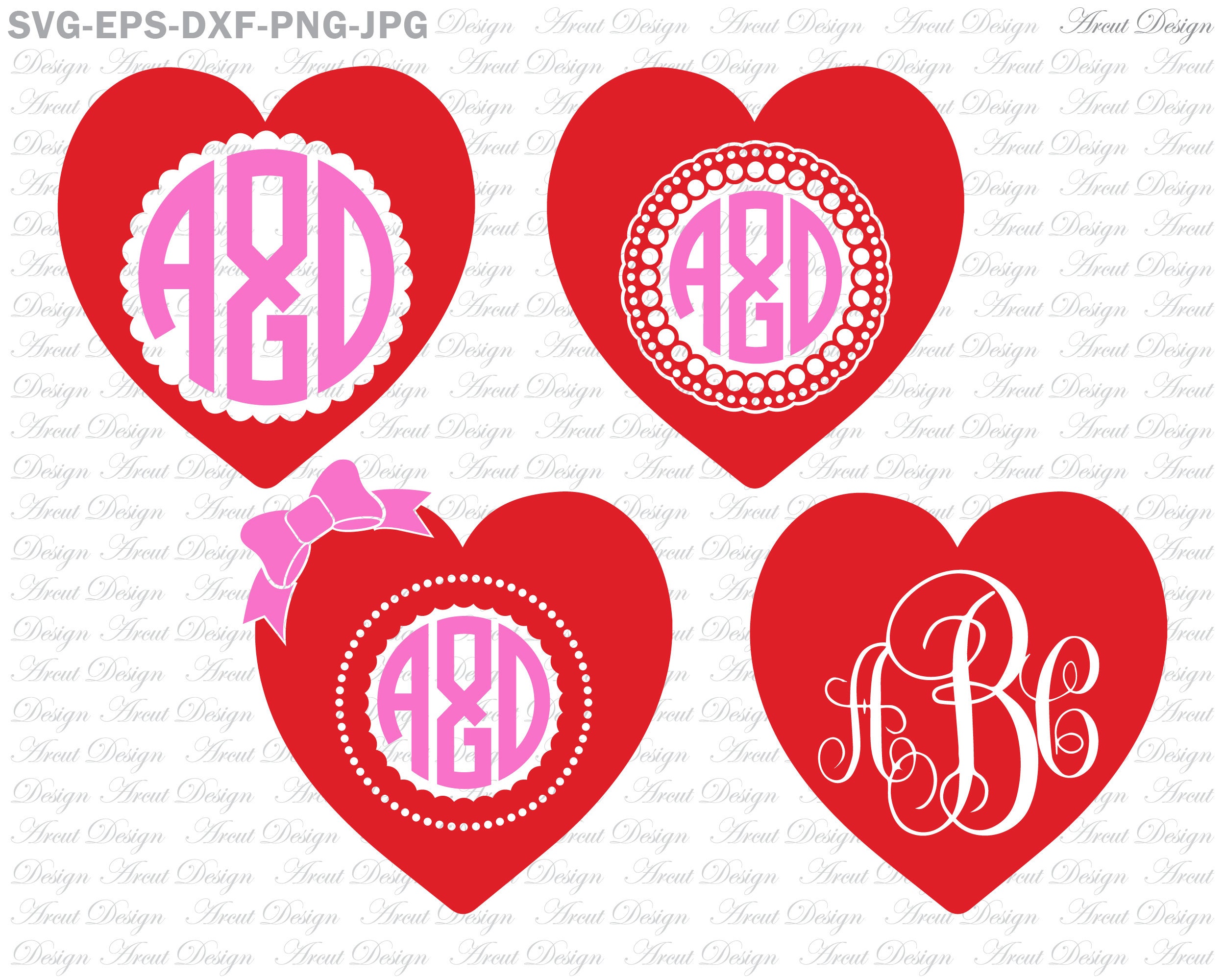 Free Free Love Svg Monogram 680 SVG PNG EPS DXF File