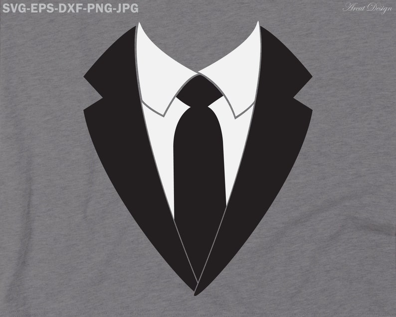 Download Tuxedo svg wedding svg tuxedo clipart bow tie svg suit | Etsy