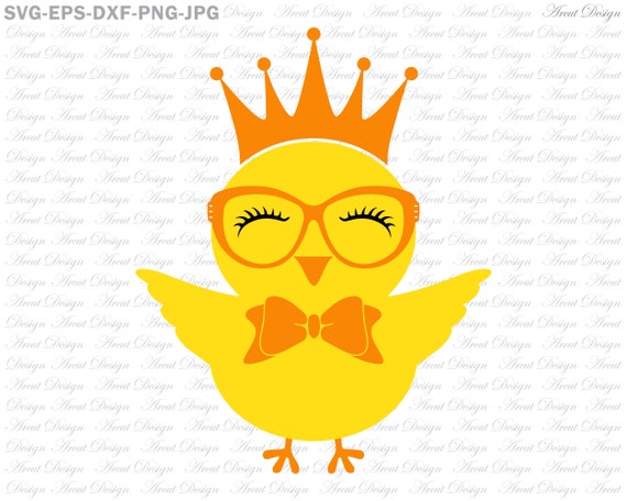 Download Easter Chick Crown Svg Happy Easter Svg Princess Chick Etsy