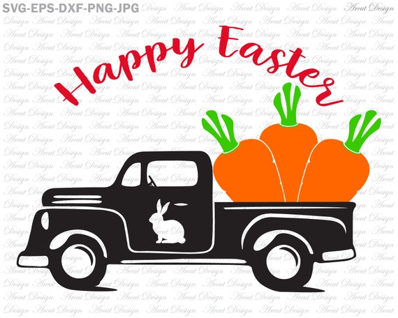 Free Free 104 Easter Truck Svg SVG PNG EPS DXF File