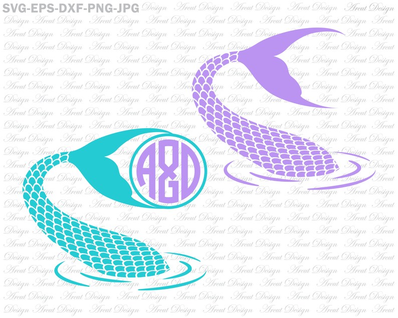 Download Mermaid Monogram Svg Mermaid Svg Files For Cricut And Silhouette Mermaid Birthday Monogram Frame Mermaid Cut File Little Mermaid Svg Paper Paper Party Supplies Gkjwonosari Com