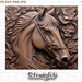 Watercolour Horse Head Tumbler main image 0