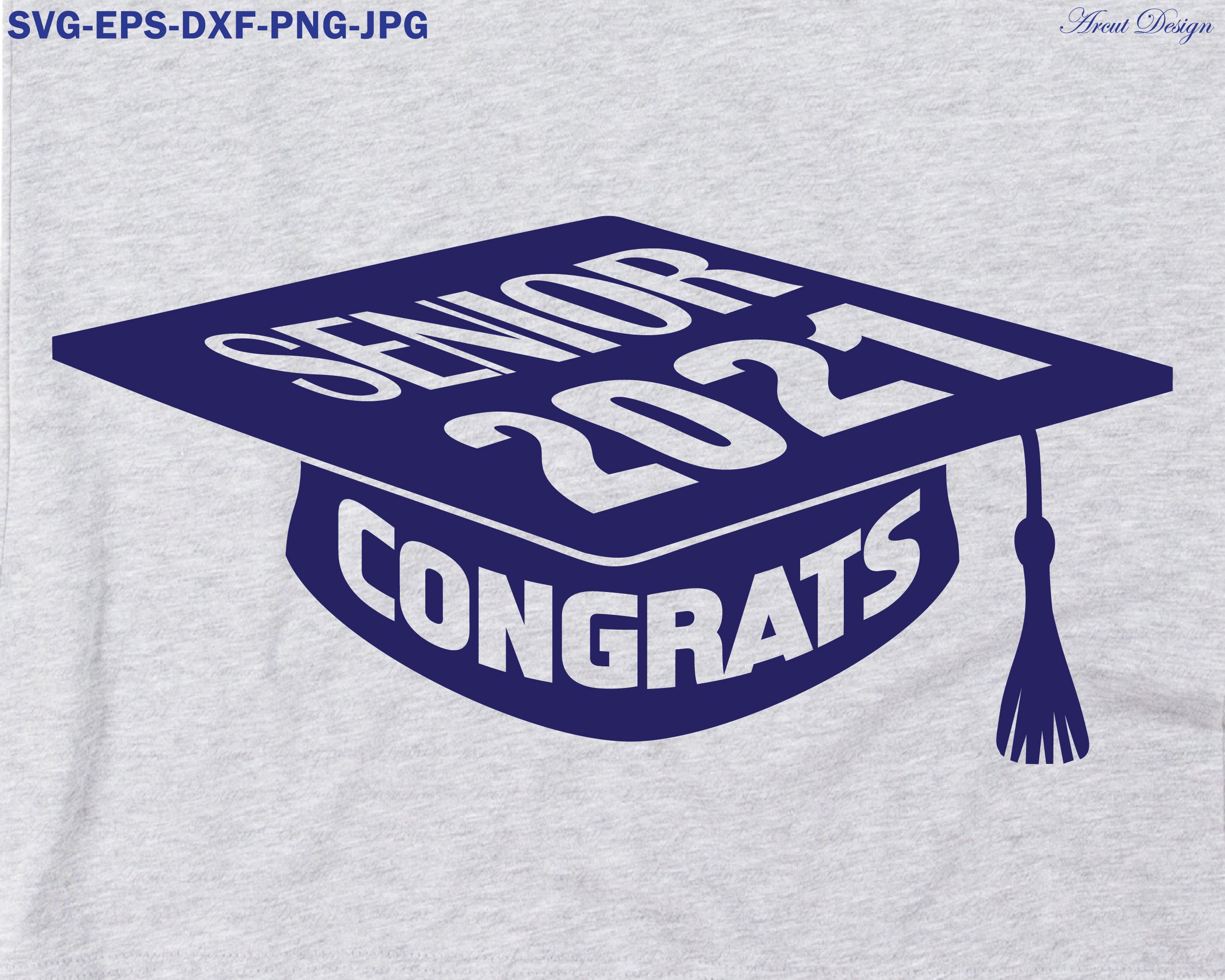 Download Graduation senior class of 2021 svg graduation cap svg | Etsy