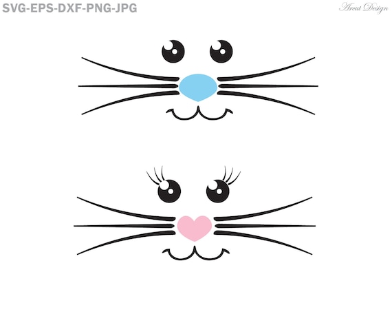 Download Easter Bunny Face Svg Easter Bunny Head Svg Easter Svg Etsy