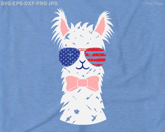 Download 4th Of July Svg Llama Svg Fourth Of July Svg Patriotic Svg Etsy