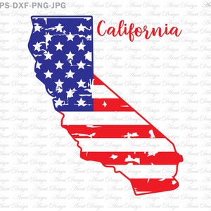 California svg, 4 de julio svg, 4th july svg, cuarto de julio svg, día de la independencia svg, svg patriótico, bandera americana svg,usa svg,america svg