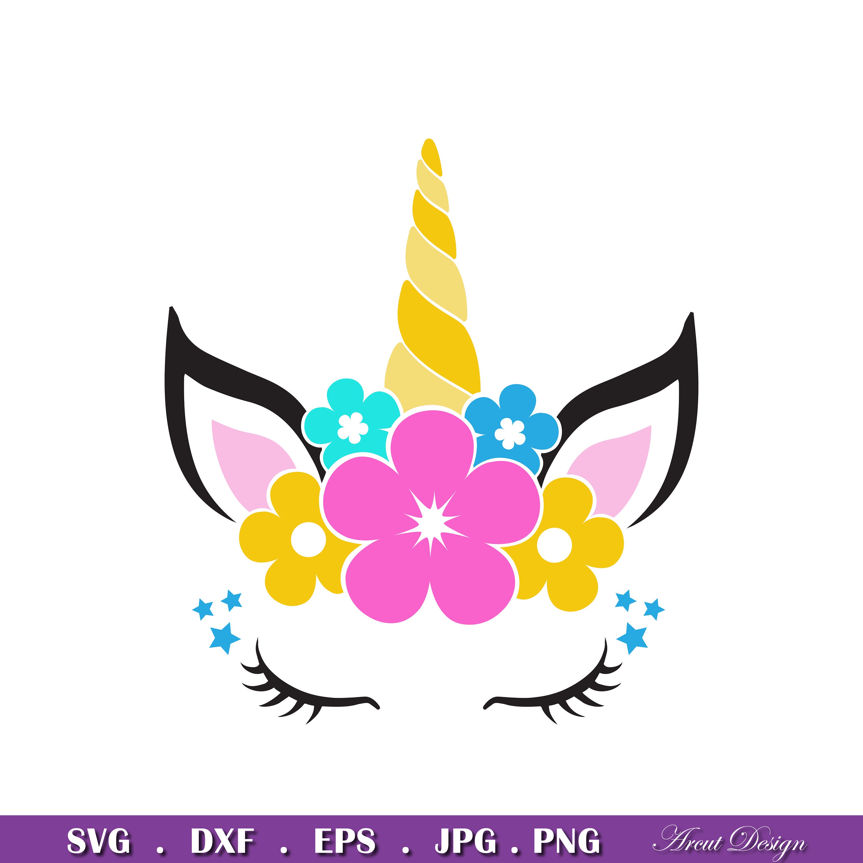 Free Unicorn Svg Face 573 SVG PNG EPS DXF File - Download Free SVG Cut