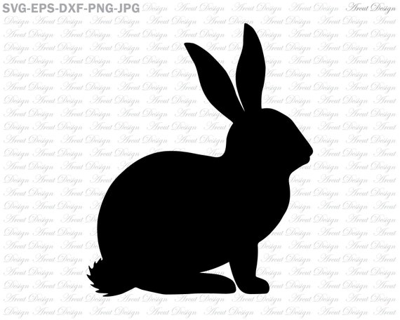 Download Easter Bunny Rabbit Profile svg Easter Bunnies Silhoutte ...