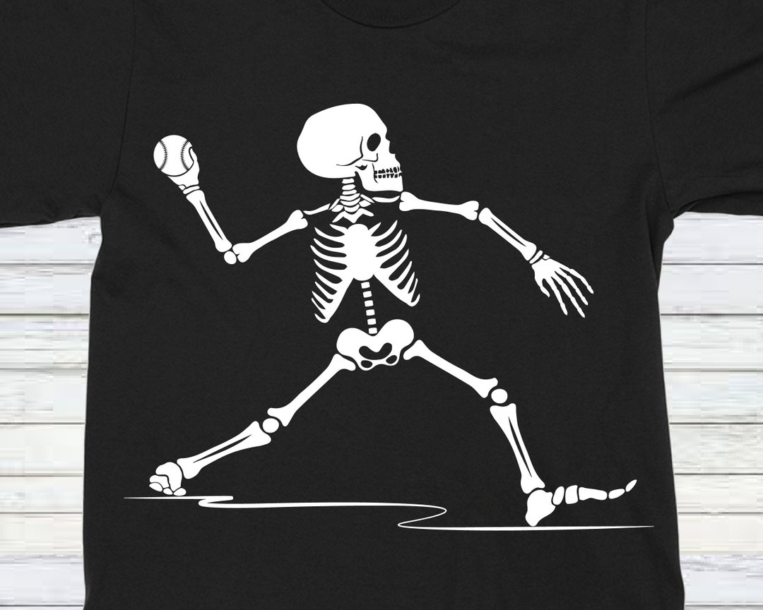 Baseball Skeleton SVG, Sports Skeleton Svg, Halloween Skeleton Svg ...
