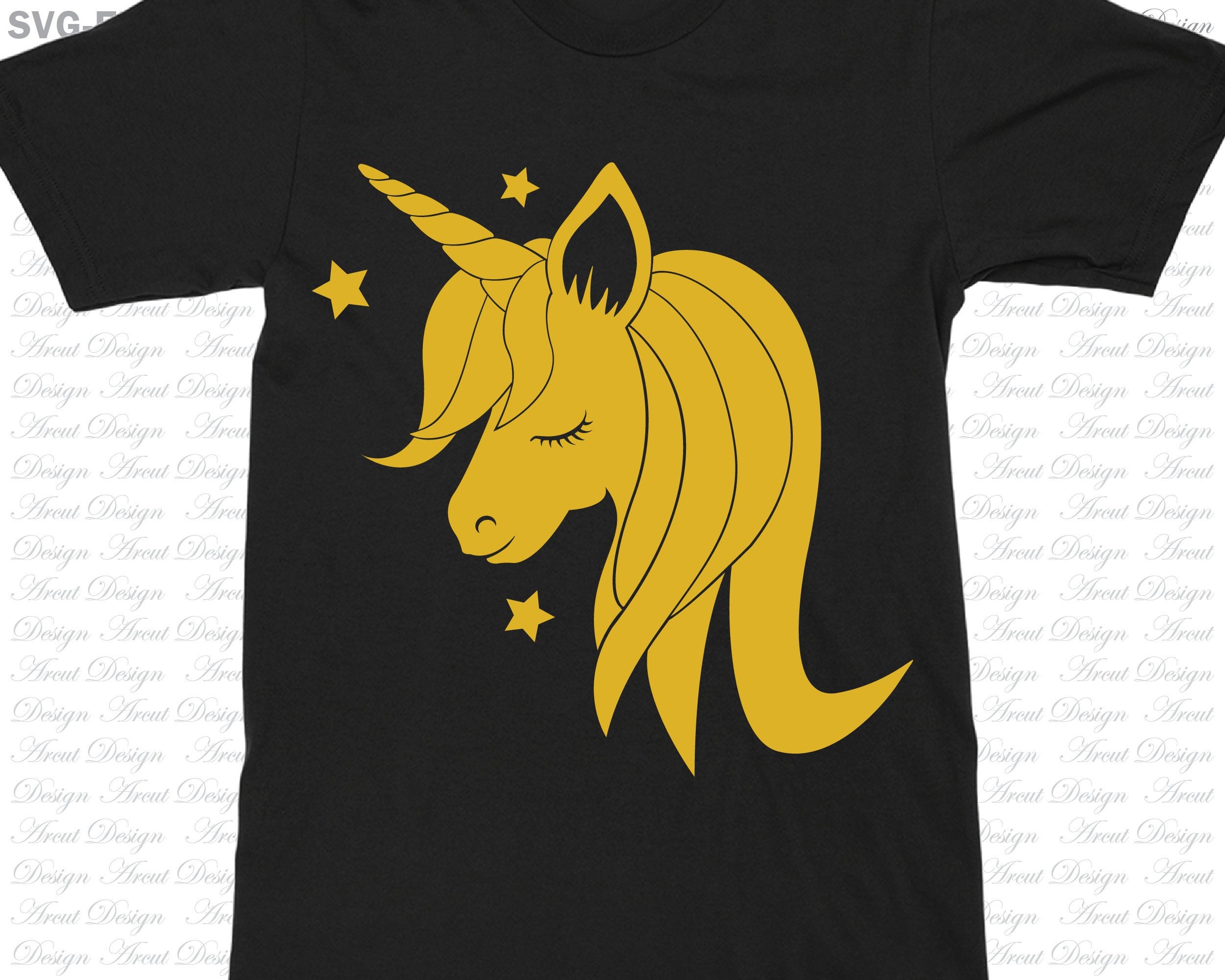Download Unicorn Head Monochrome Svg Unicorn Svg Unicorn Head Svg Etsy