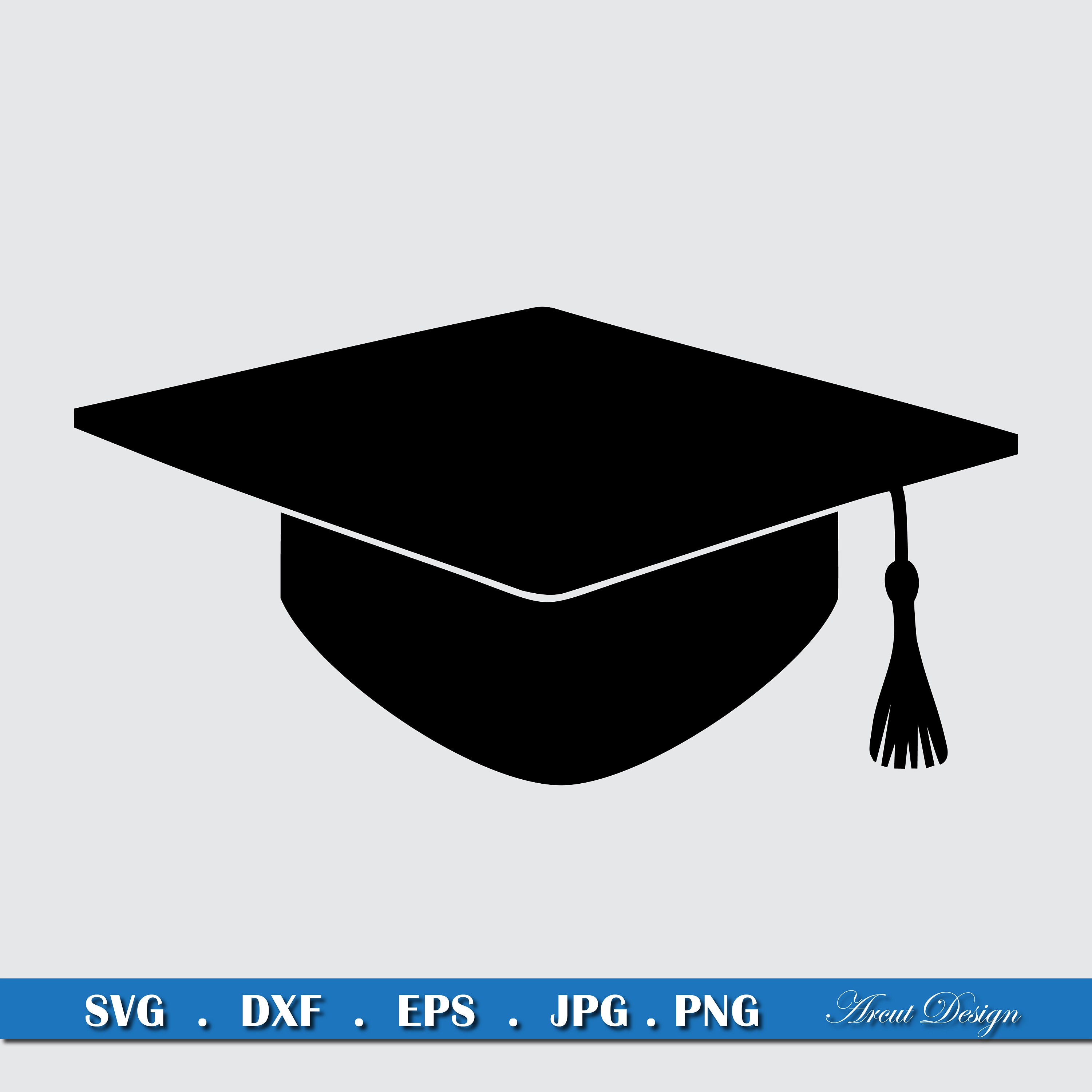 Graduation Cap Cup Wrap Svg