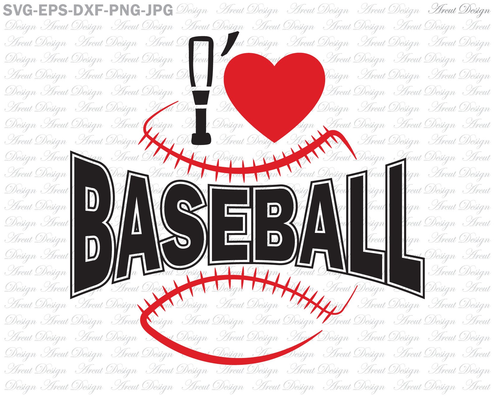 I Love Baseball Svg Baseball SVG Cut Files Designs Svg for Etsy Ireland