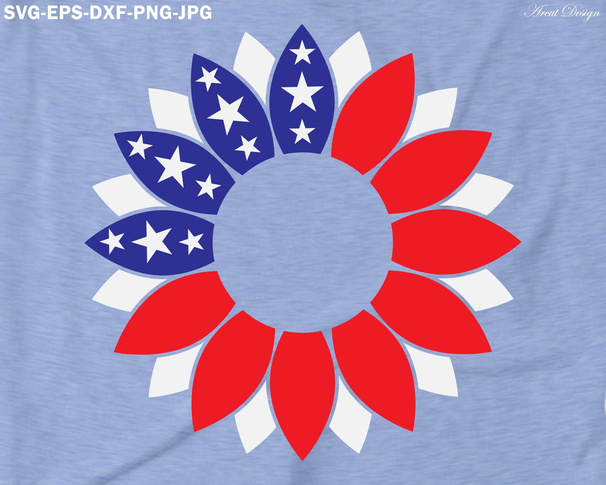 Free Free Sunflower 4Th Of July Svg 415 SVG PNG EPS DXF File