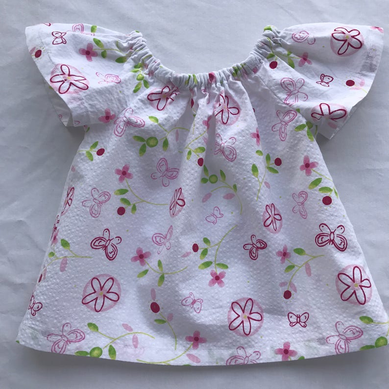 Peasant Baby Girl Dress 36 Months Handmade in Beautiful Etsy