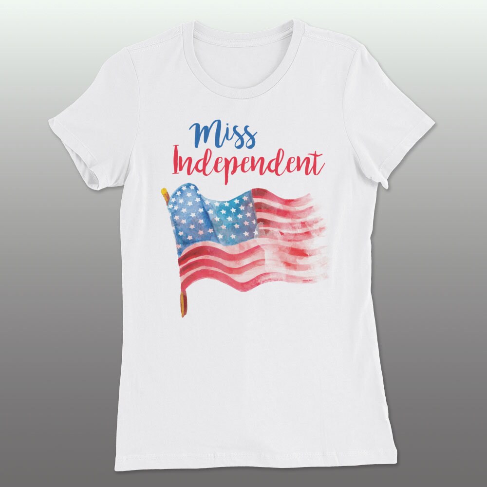 Miss Independent Flag Shirt Feminist - Etsy