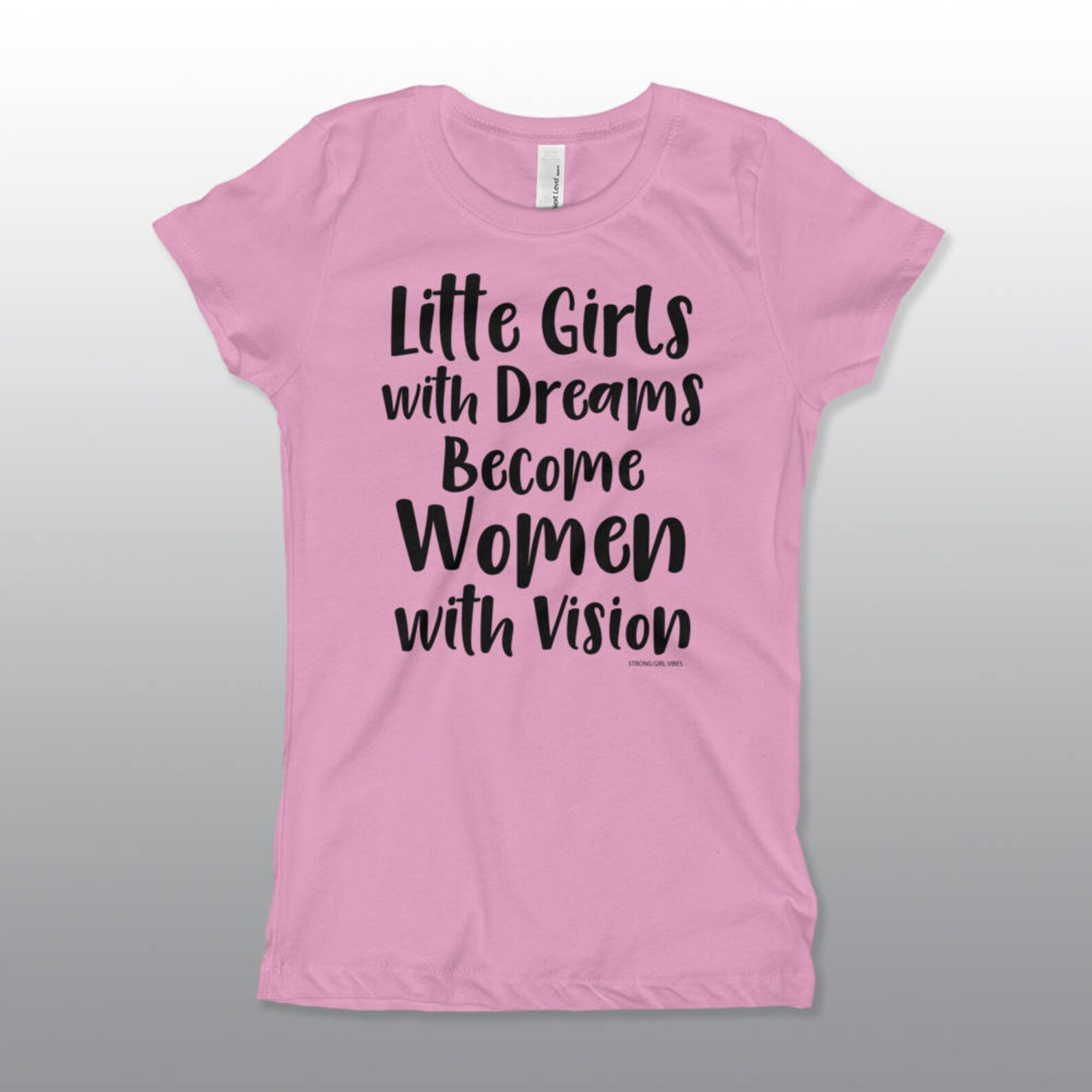 Girls Shirt With Quote Shirt With Quote Motivational Shirt Etsy