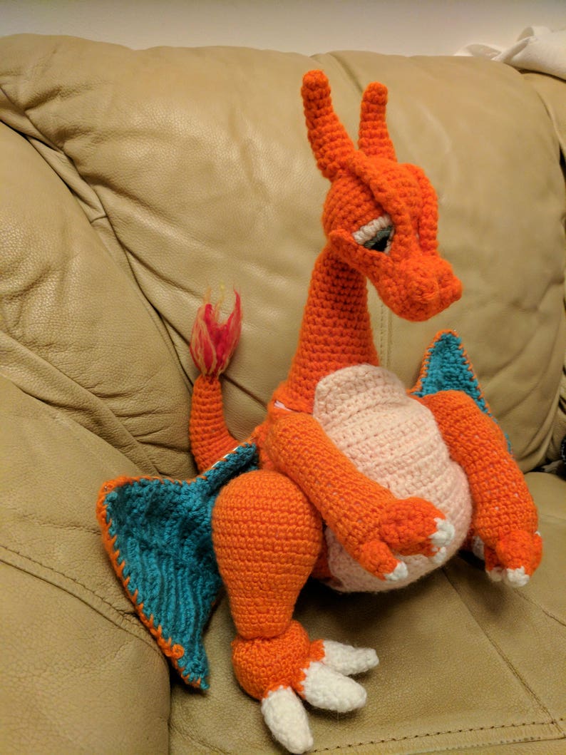 Charizard Amigurumi Bag Etsy