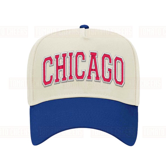 Chicago Embroidered Hat Custom Retro Style Block Cuve Snapback Cap Fast  Ship -  Canada