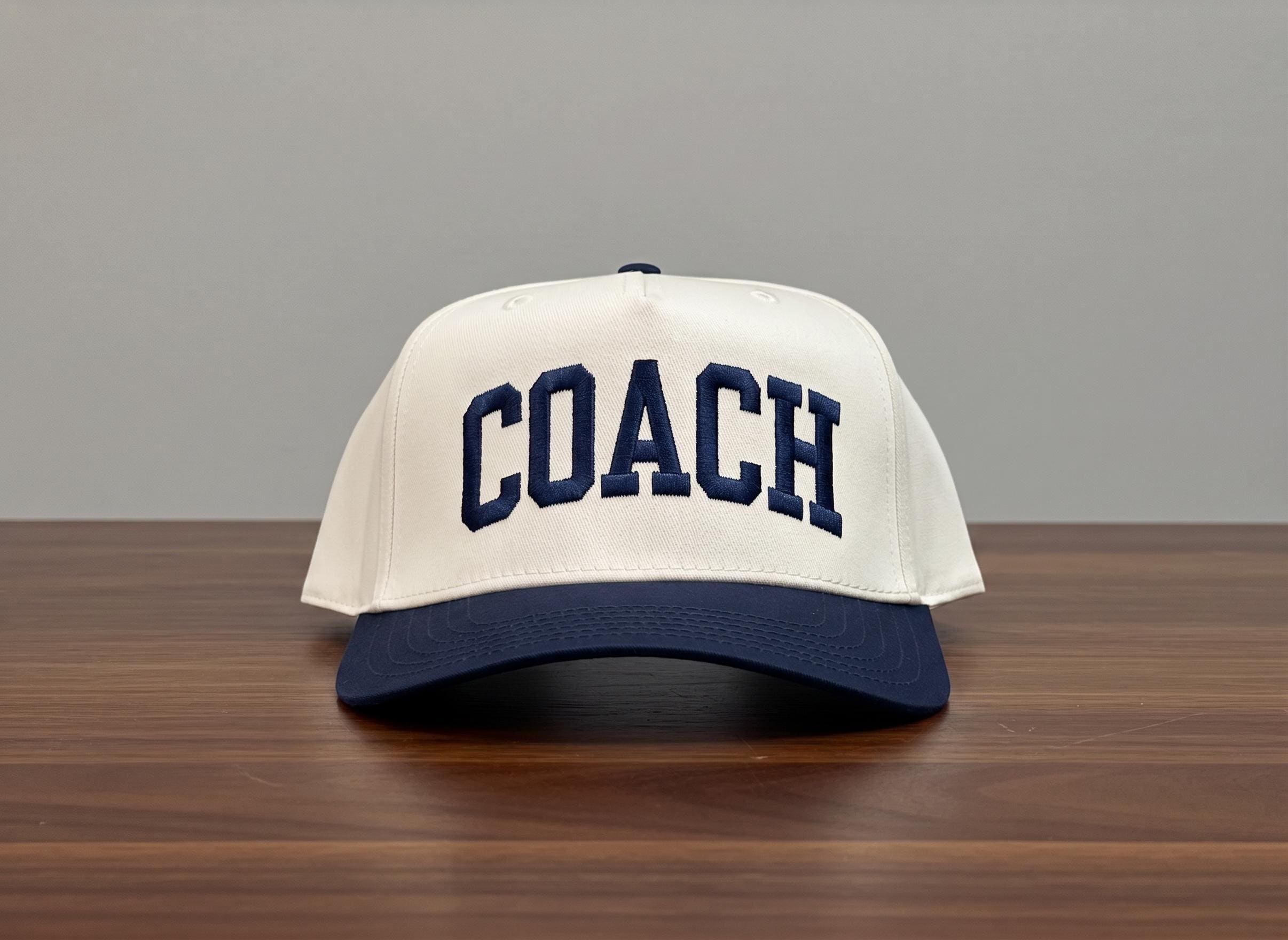 COACH Embroidered Custom Hat - Personalized Adjustable Snapback