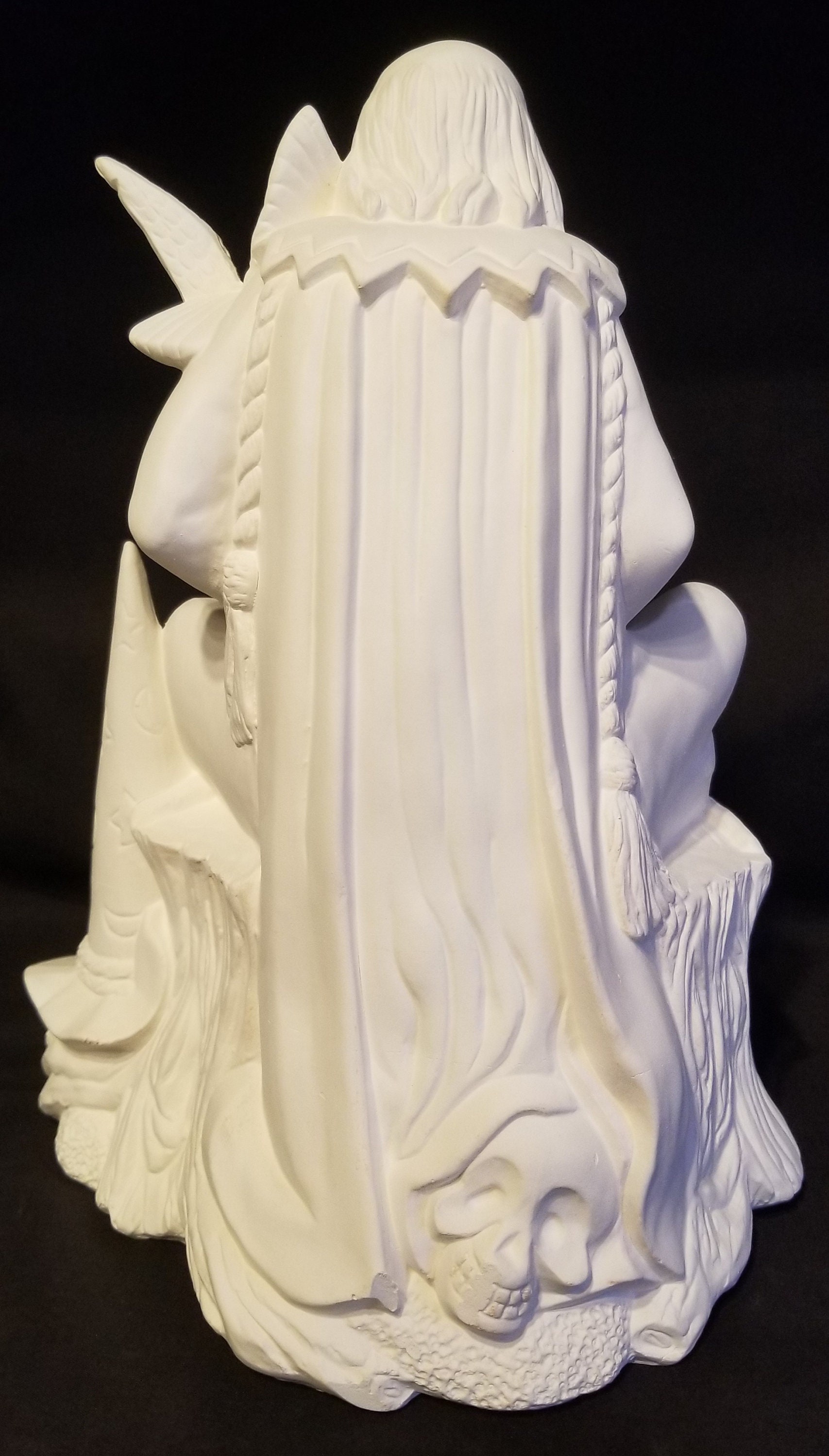 Ceramic Bisque Wizard Ready to Paint Etsy