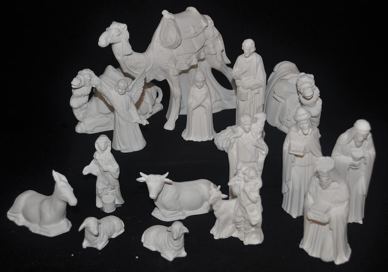 ceramic christmas nativity
