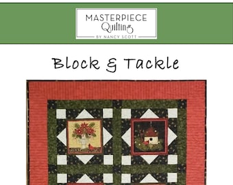 Block & Tackle Quilt - PDF Download