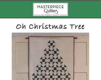 Quiltpatroon Oh Christmas Tree - digitale pdf-download