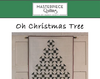 Oh Christmas Tree Quilt Pattern - PDF Digital Download