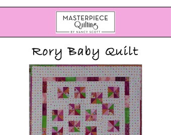 Rory Baby Quilt Pattern - PDF download