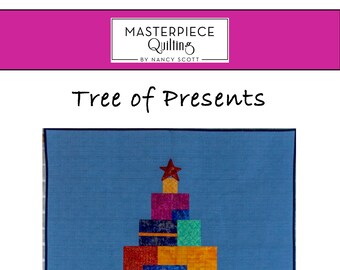 Quilt Anleitung Baum der Geschenke Wandbehang - PDF digital download