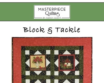 Block & Tackle Quilt - Print Pattern