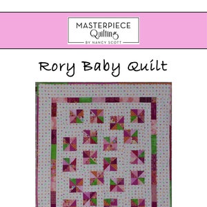 Rory Baby Quilt - Print Pattern