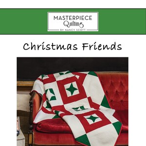 Christmas Friends Quilt - Print Pattern