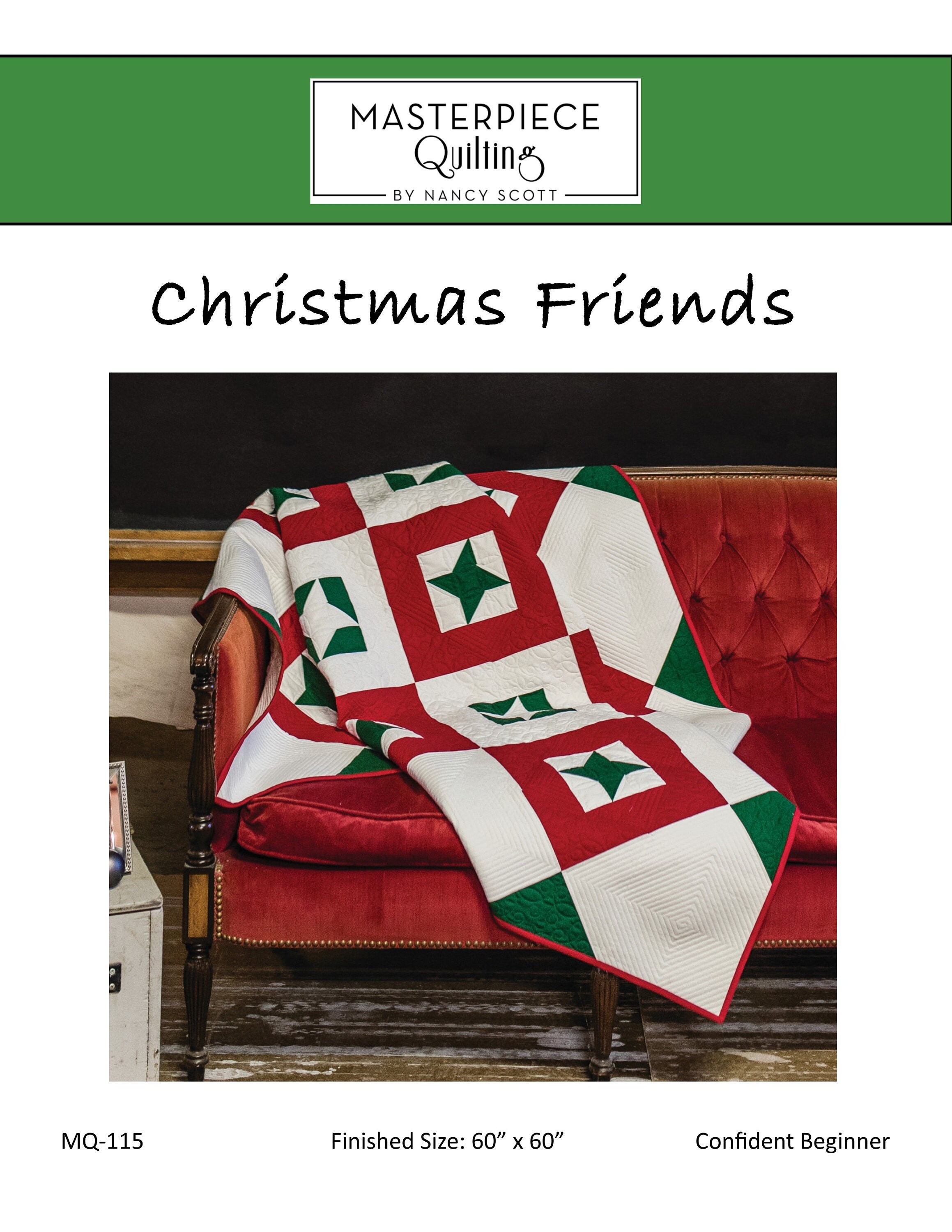 Christmas Friends Quilt Print Pattern - Etsy