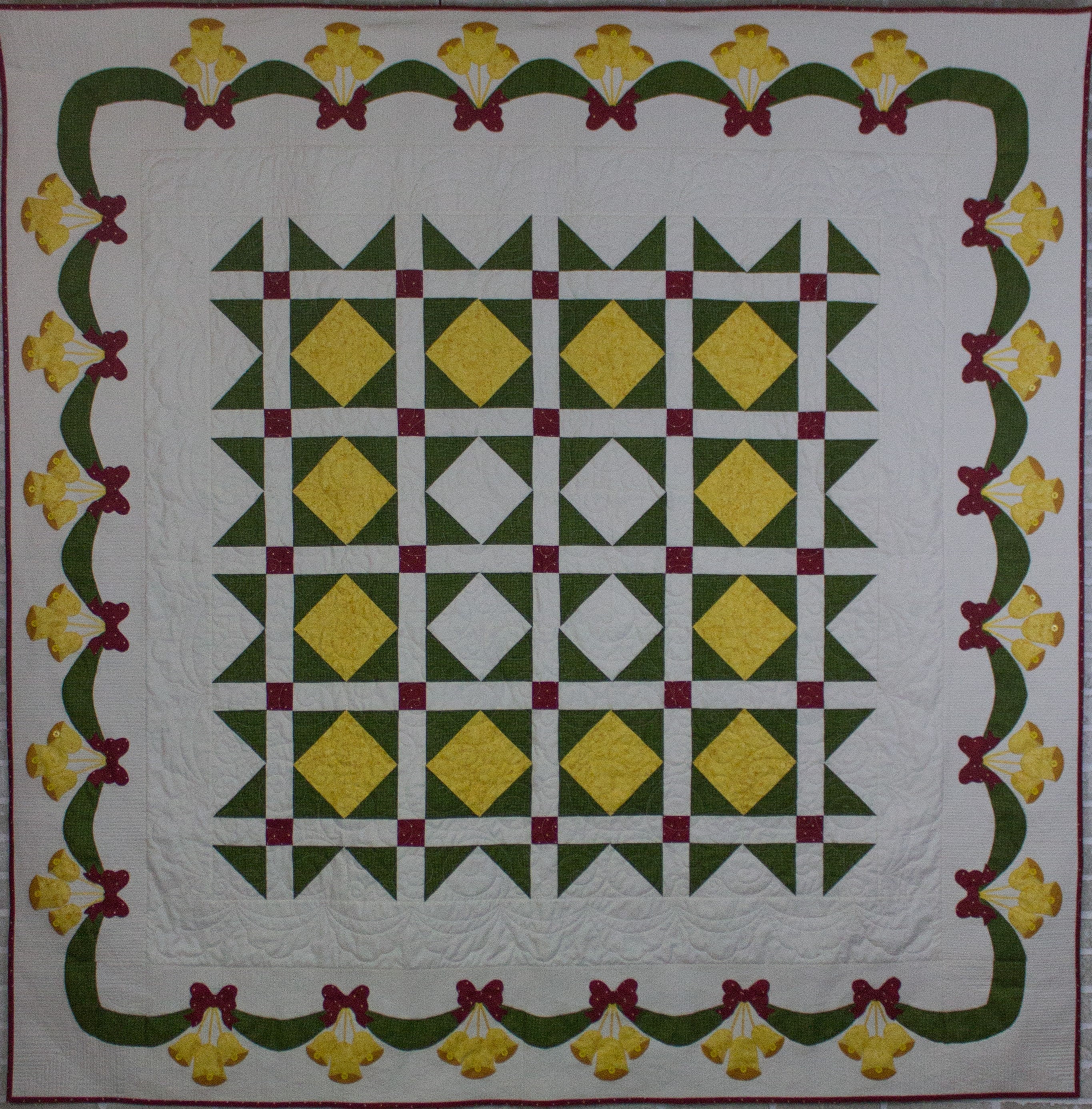 Quilt Pattern Jingle Bells Quilt Christmas Quilt PDF Digital Download