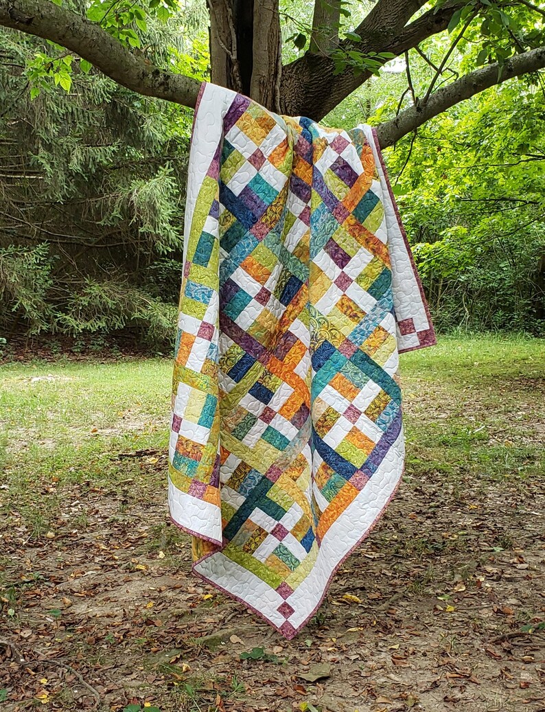 Peacock Proud Quilt Pattern PDF Digital Download Etsy