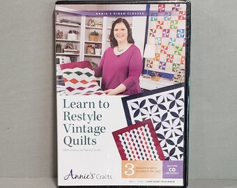 Learn to Restyle Vintage Quilts DVD