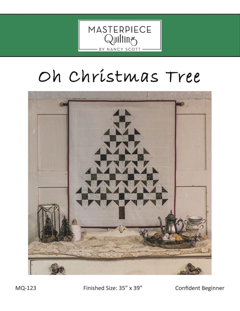 Oh Christmas Tree Quilt Pattern PDF Digital Download Etsy Canada