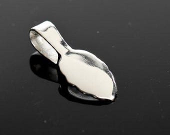 Sterling Plated Bail Mount Jewelry Making Kit, 25 X  8mm Darice SPL1041