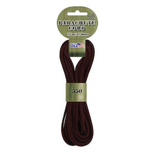 Pepperell 550 Parachute Cord: VINO, 4.8mm x 16 feet – PARA1650