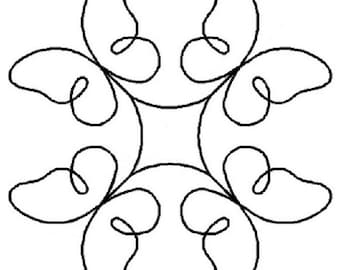 9"x 9" Promise Butterfly Block - RB43