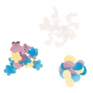 Spring Confetti Mix - Bunny/Egg/Flower Shapes - 24 grams - 30000796