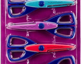 Big Value Paper Edging Scissors 4 Piece Starter - 1198-85