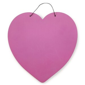 Heart Shape Chalkboard Base – PS541D