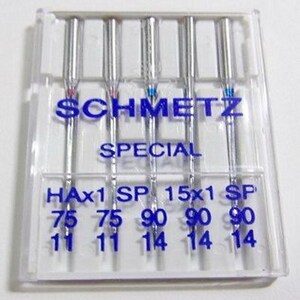 Schmetz Universal Assortment Special Point 5-pack - SHAX1SP-AS