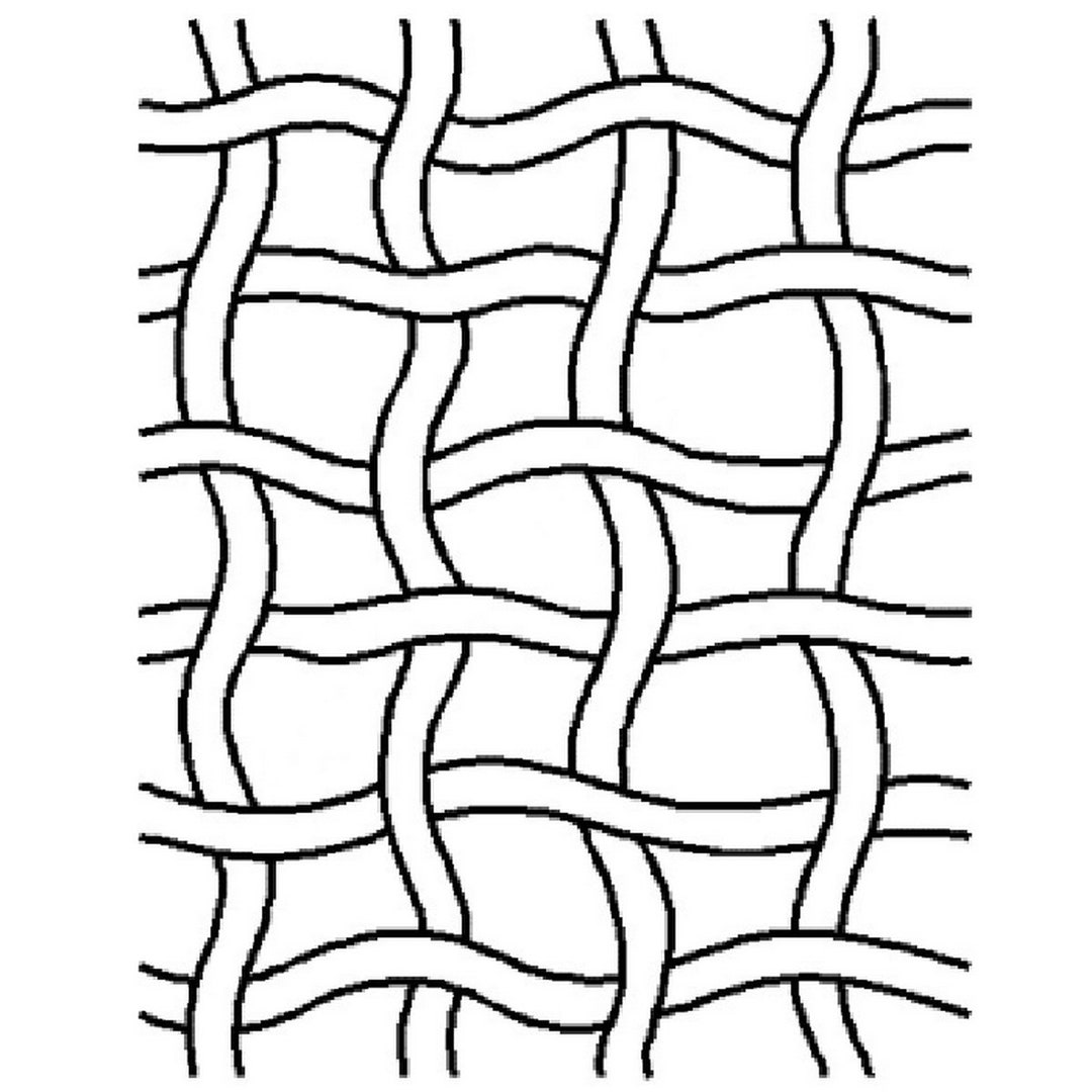 Basket Weave Quilting Stencil EL14 Etsy
