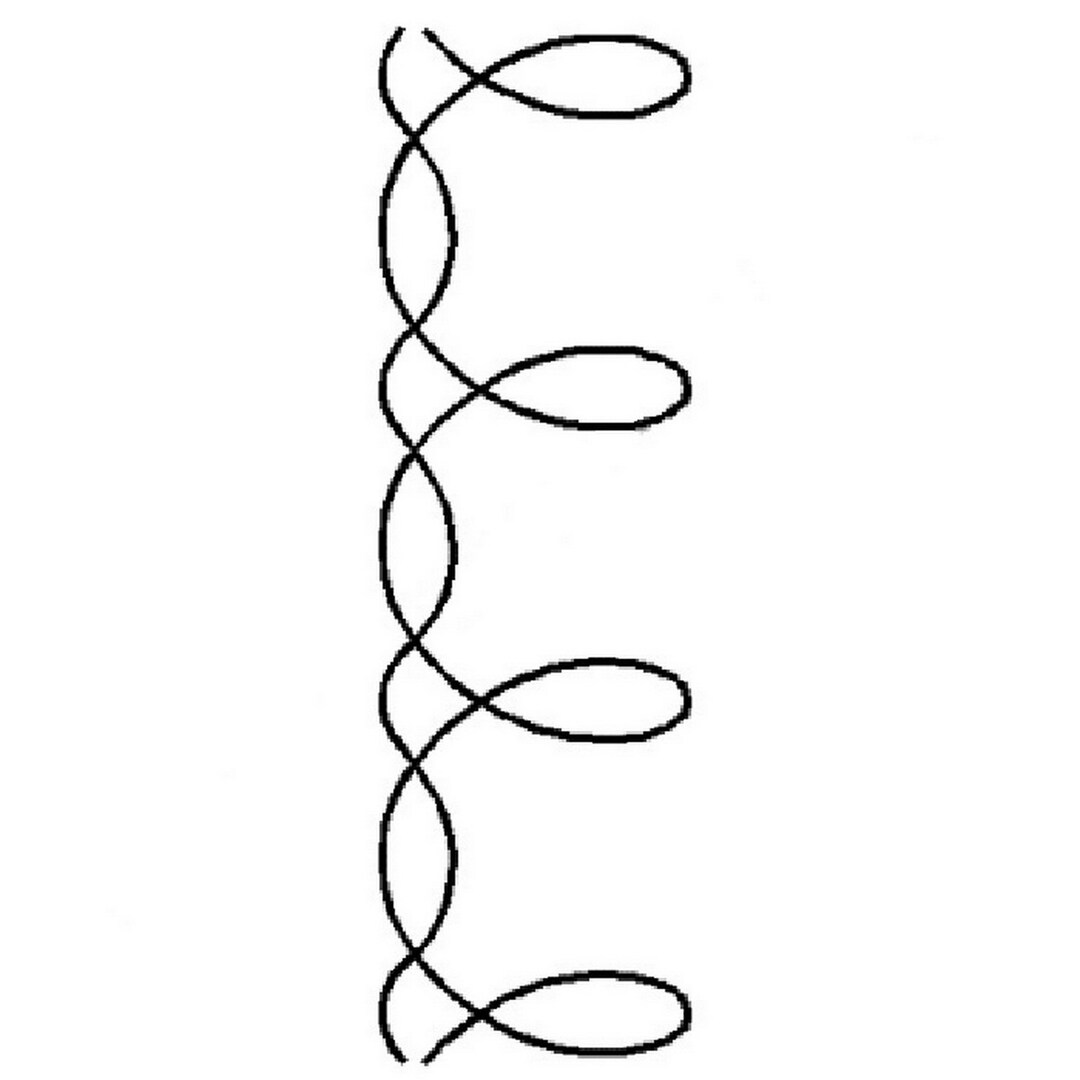 Printable Loop Border 3