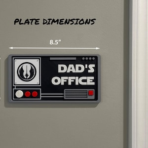 Customizable Star Wars Name Plate: 3D Printed Room Decor - Etsy